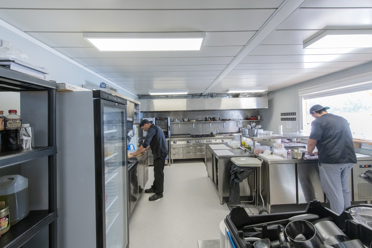 Une paillote en modulaire, une réalisation signée Algeco !