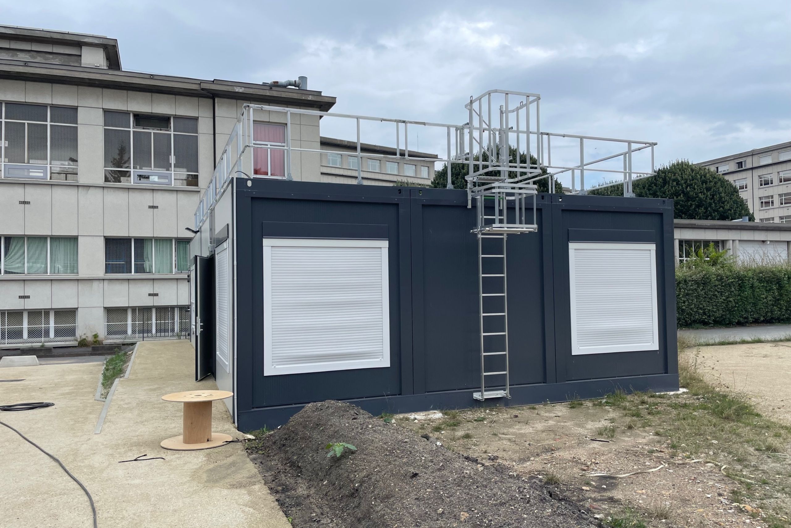 Module scolaire ALGECO® en annexe d’un établissement existant