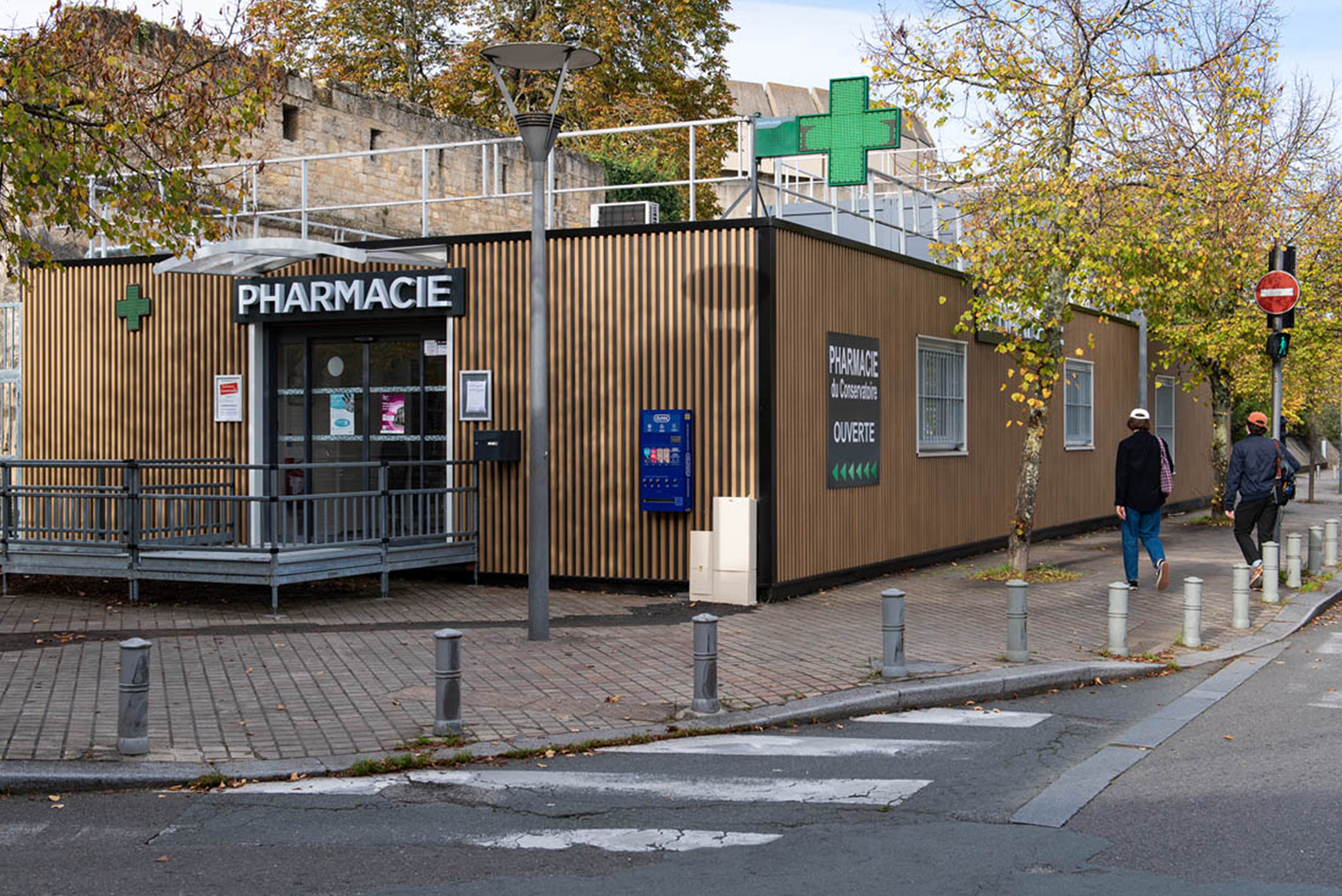 Pharmacie modulaire ALGECO® du quartier Canopia à Bordeaux