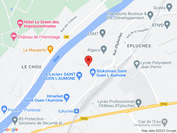 Carte Agence Paris-Ouest