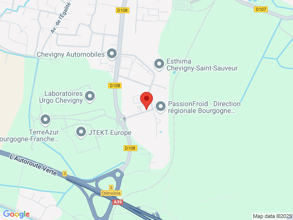 Carte Dijon