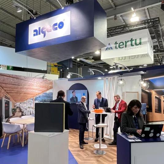 Stand Algeco au Salon des Maires 2024