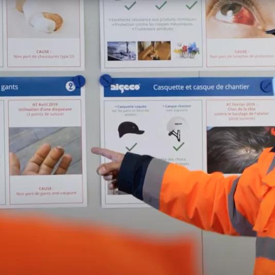 Briefing ALGECO® sur les consignes de sécurité au travail