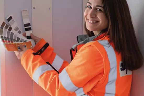 Fanny Corona technicienne qualité chez Algeco