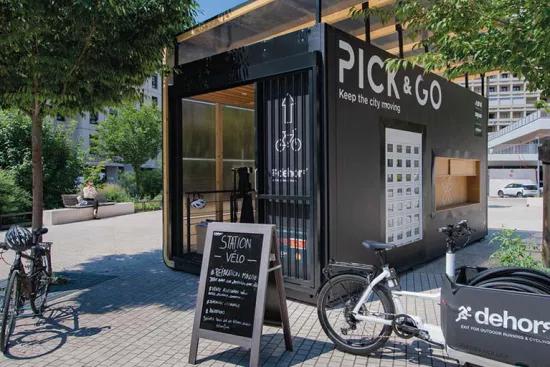 Pick&go Logistique urbaine constructions modulaires