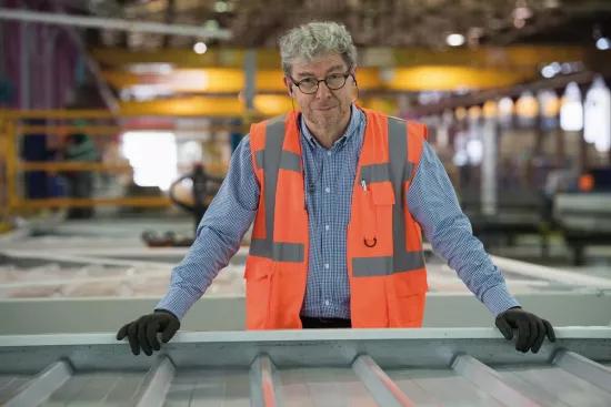 Pierre Le Guludec responsable de l’usine d’assemblage de Saint Amour