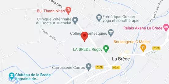Carte Agence Bordeaux