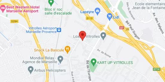 Carte Agence Marseille
