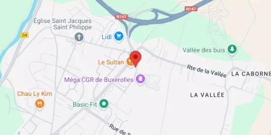 Carte Poitiers