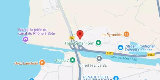 Carte Montpellier