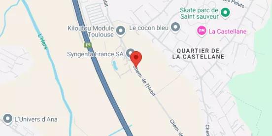 Carte Toulouse