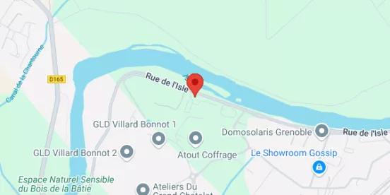 Carte Grenoble