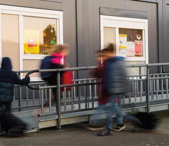 ECOLE BOURGCHEVREUIL RENNES accès exterieur pmr