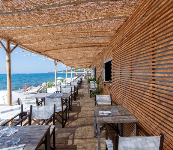 Terrasse de restaurant à Cassis