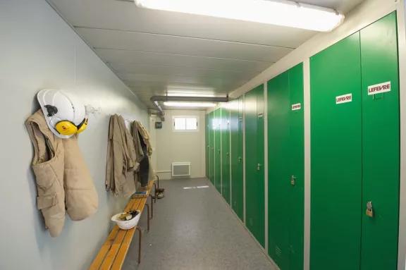 VESTIAIRES CHANTIER 
