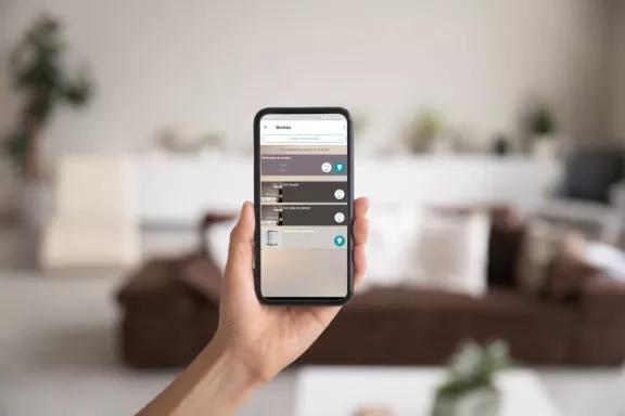 Application Algeco GTB sur smartphone