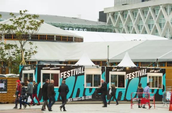 Kiosques éphémères Festival Chorus