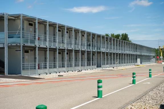 Série de modules ALGECO® répartis en deux étages