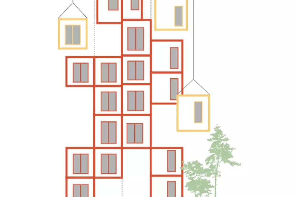 Nomade flexible esthétique polyvalente écologique la construction modulaire inspire les architectes et ingénieurs du bâtiment