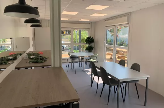Salles de pause modulaire
