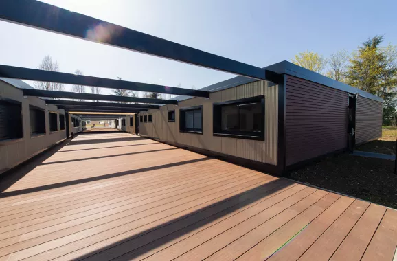 Bâtiment modulaire pour la Brigade des Sapeurs-Pompiers de Paris à Valenton (94)