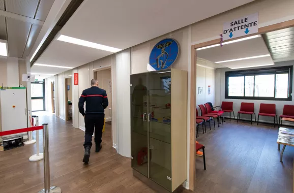 Bâtiment modulaire pour la Brigade des Sapeurs-Pompiers de Paris à Valenton (94)