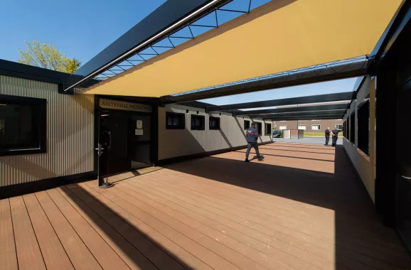 Bâtiment modulaire pour la Brigade des Sapeurs-Pompiers de Paris à Valenton (94)