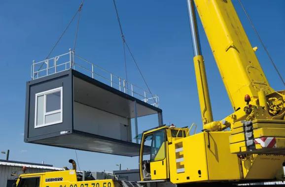 Grutage de modulaire Algeco