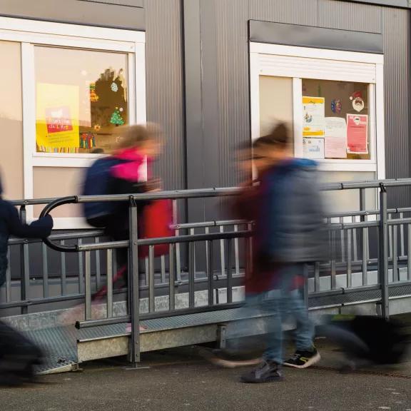 ECOLE BOURGCHEVREUIL RENNES accès exterieur pmr